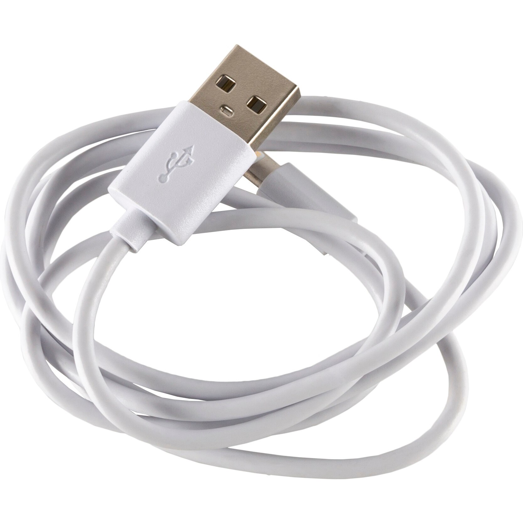 Cablu de date/incarcare Serioux, port Lightning, compatibil Apple, Alb