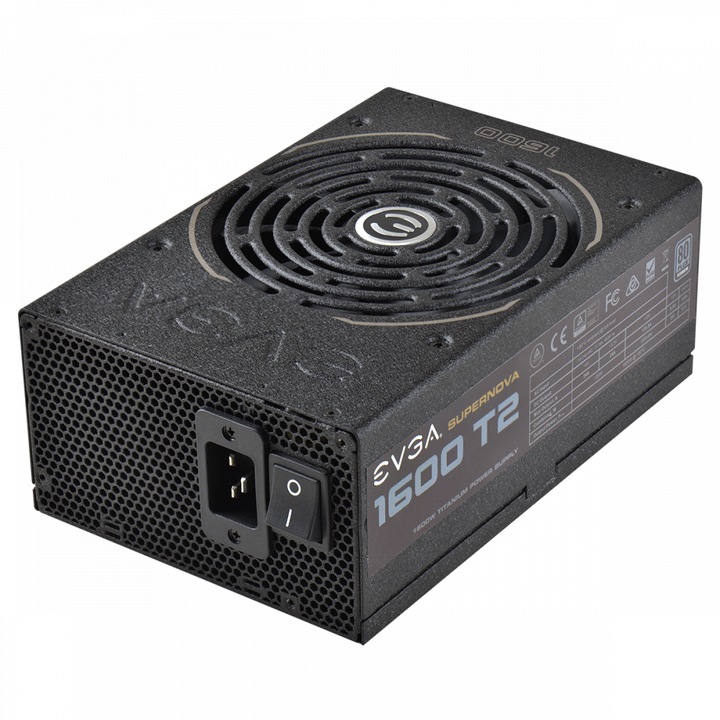 Tápegység EVGA SuperNova 1600 T2 1600W 80+ titán, teljesen moduláris