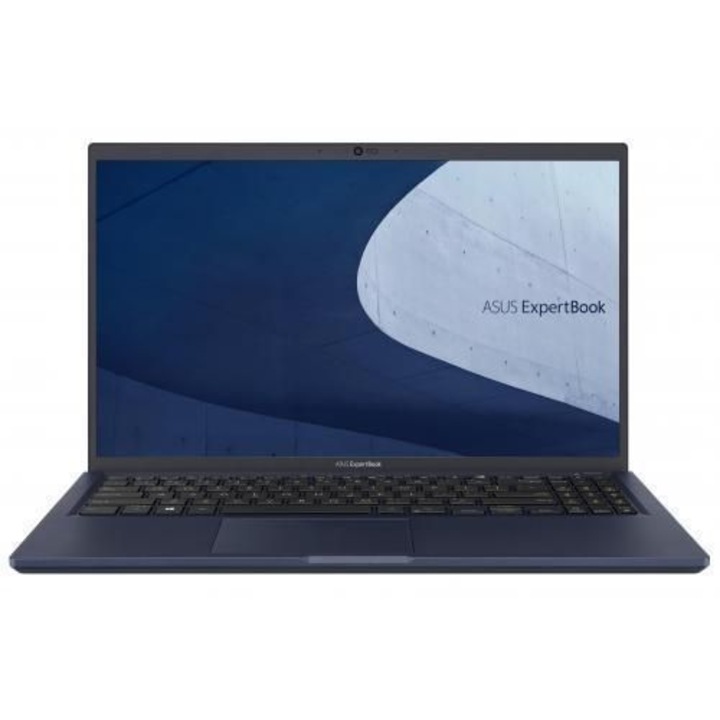 Laptop ASUS ExpertBook B1 B1502CBA-BQ0859XA, 15.6 inch, Intel Core i5-1235U, 4.7 GHz, 12 MB cache, 15 W, 8 GB RAM, 512 GB SSD, Intel Intel UHD Graphics, Microsoft Windows 11 Pro Education