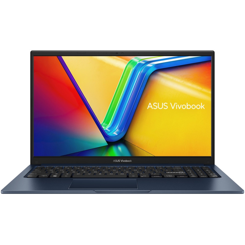 Laptop ASUS 15.6" Vivobook 15 X1504ZA, FHD, Procesor Intel® Core™ i5-1235U (12M Cache, up to 4.40 GHz, with IPU), 8GB DDR4, 512GB SSD, Intel Iris Xe, No OS, Quiet Blue