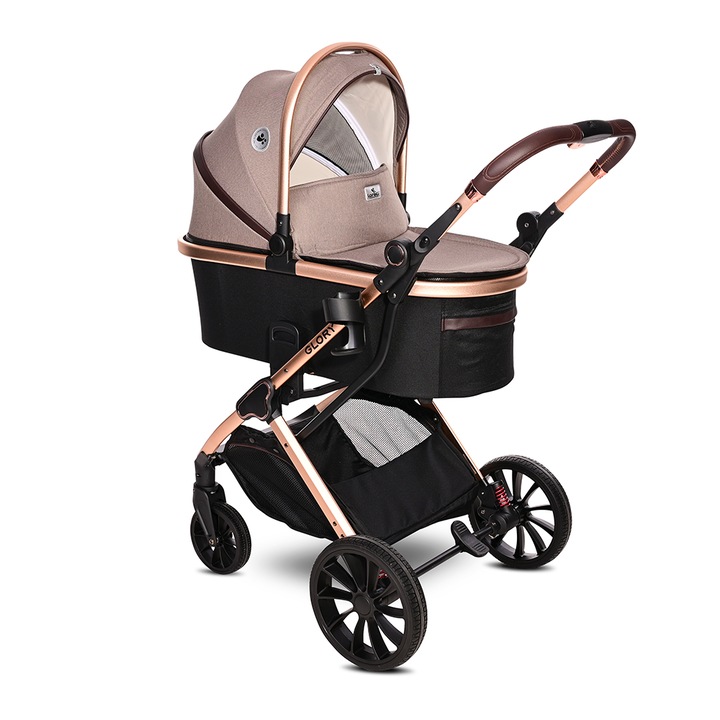 Детска Количка Lorelli Glory, 2 в 1, до 22кг., Pearl Beige