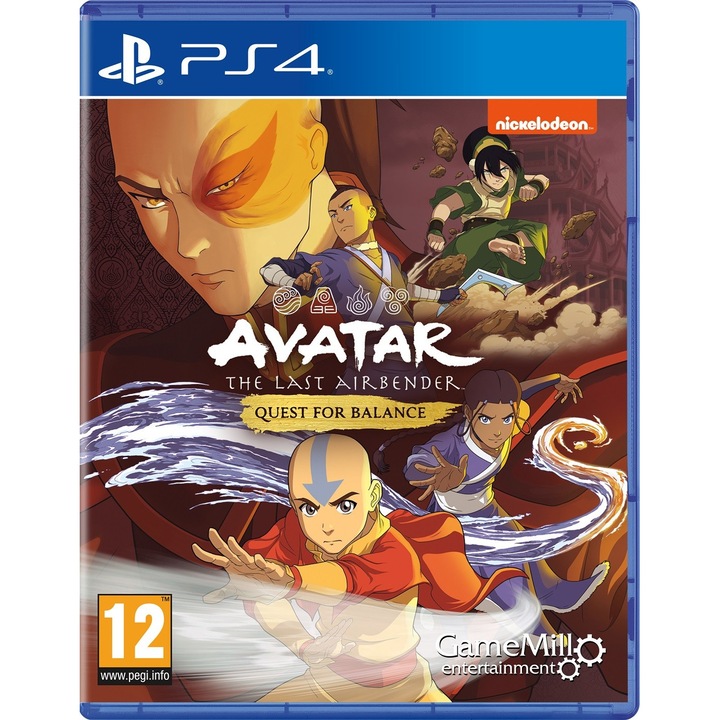 Joc Avatar The Last Airbender Quest For Balance Pentru PlayStation 4