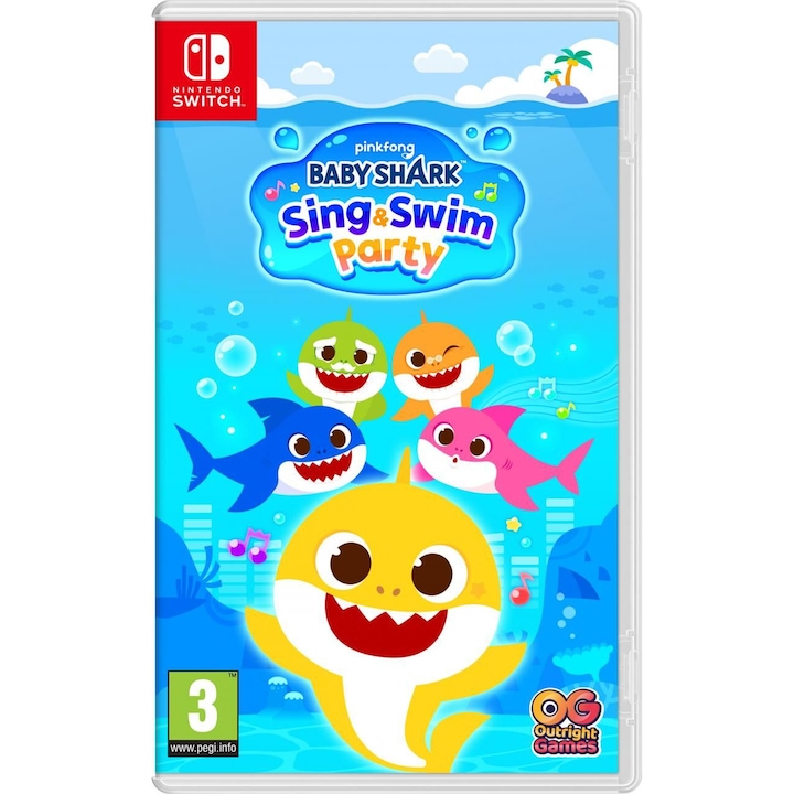 ΠΠ³ΡΠ° OUTRIGHT GAMES Baby Shark Sing & Swim Party, Π·Π° Nintendo Switch