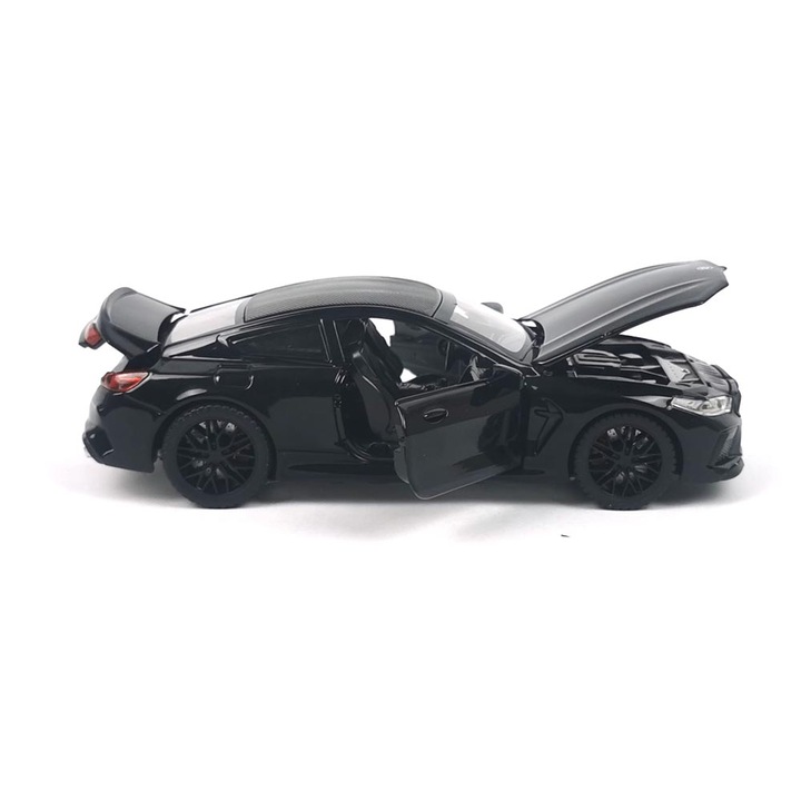 Метална количка BMW M8,1:32, Черна, Без опаковка