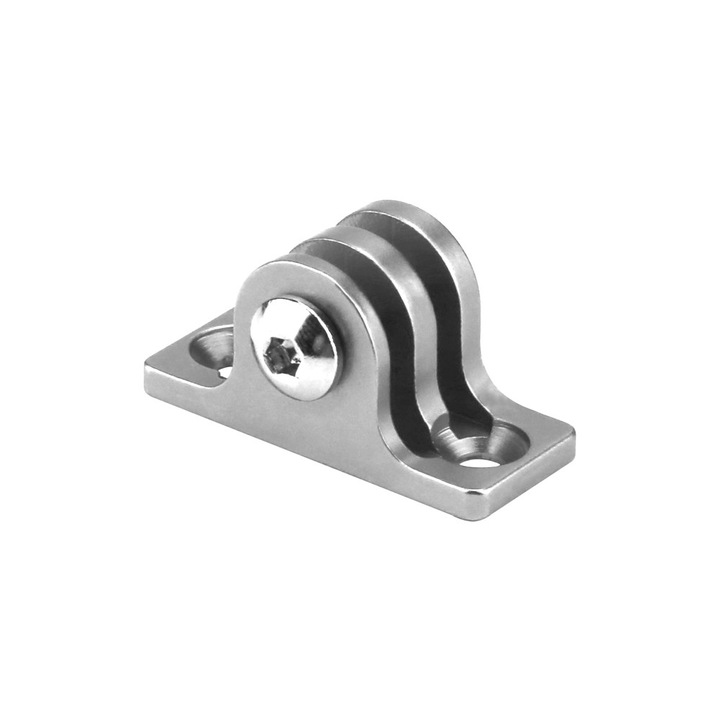 GoPro адаптер за плоски повърхности, сребрист, съвместим с Hero 1 2 3+ 4 5 6 7 8 9 10 11 session mini max