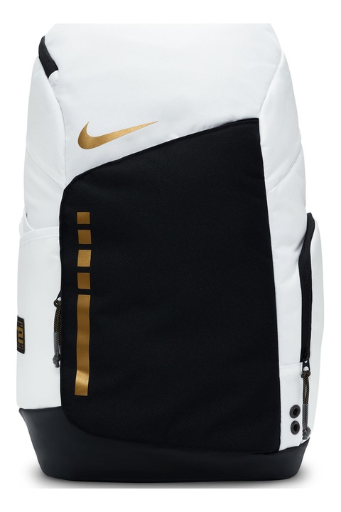 Nike, Унисекс раница Hoops Elite, 32 л, Черен, Бял