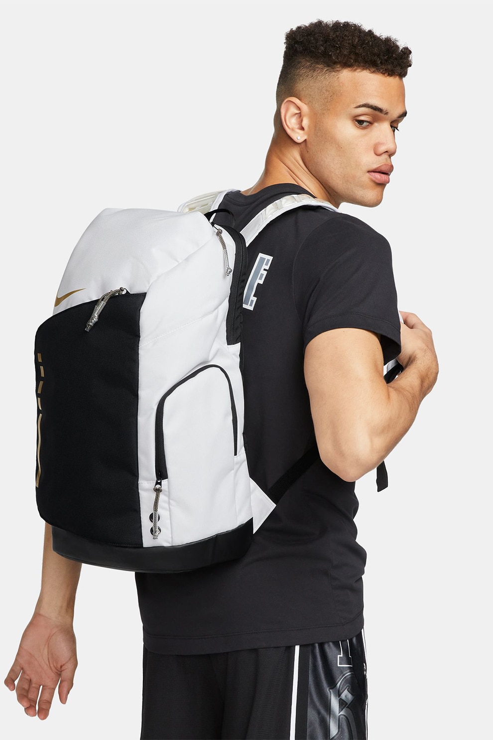 Nike, Rucsac unisex Hoops Elite - 32 L, Negru, Alb optic - eMAG.ro