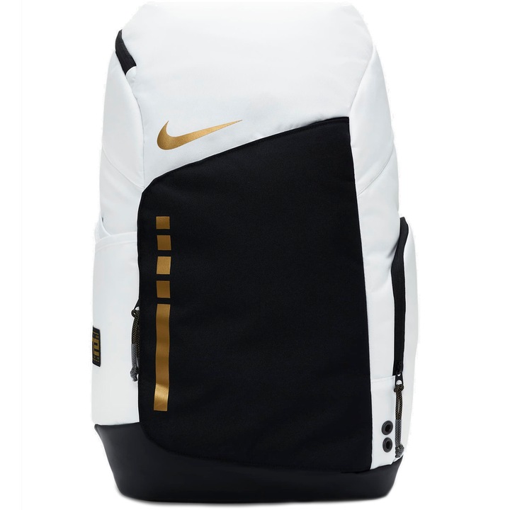 Rucsac sport Nike Hoops Elite, 32L, alb/negru