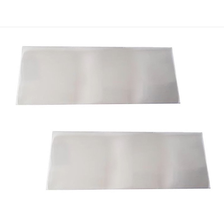 Set 2 bucati Coperta talon auto tip nou, dintr-o bucata, fara lipitura, Transparent, 116 x 210 mm, Vision