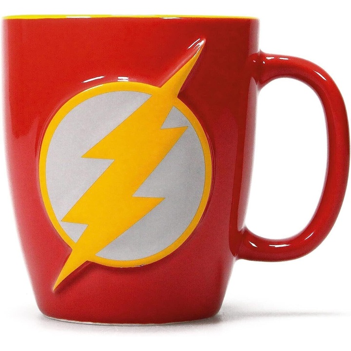 Cana - DC Comics - The Flash, Ceramica, 350 ml, Rosu