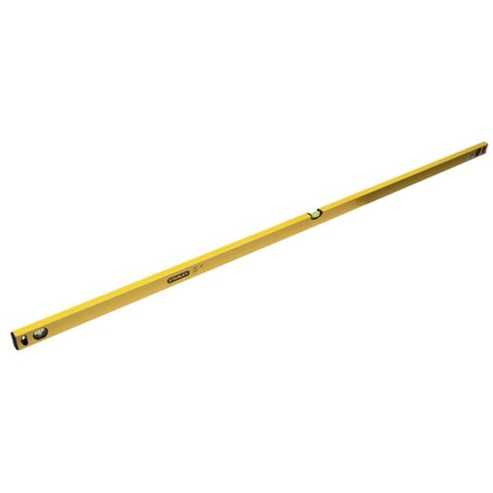 Nivela Din Aluminiu Stanley 80 Cm, 2 Bule De Aer