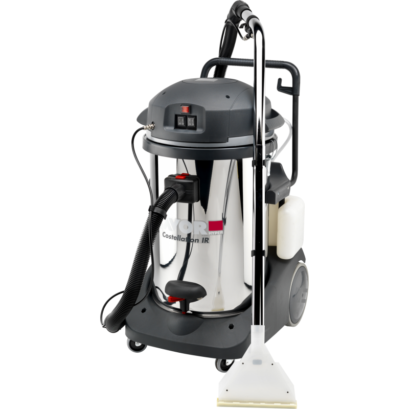Aspirator cu spalare, cu 2 motoare COSTELLATION LAVOR, putere 2400W, recipient inox 78l