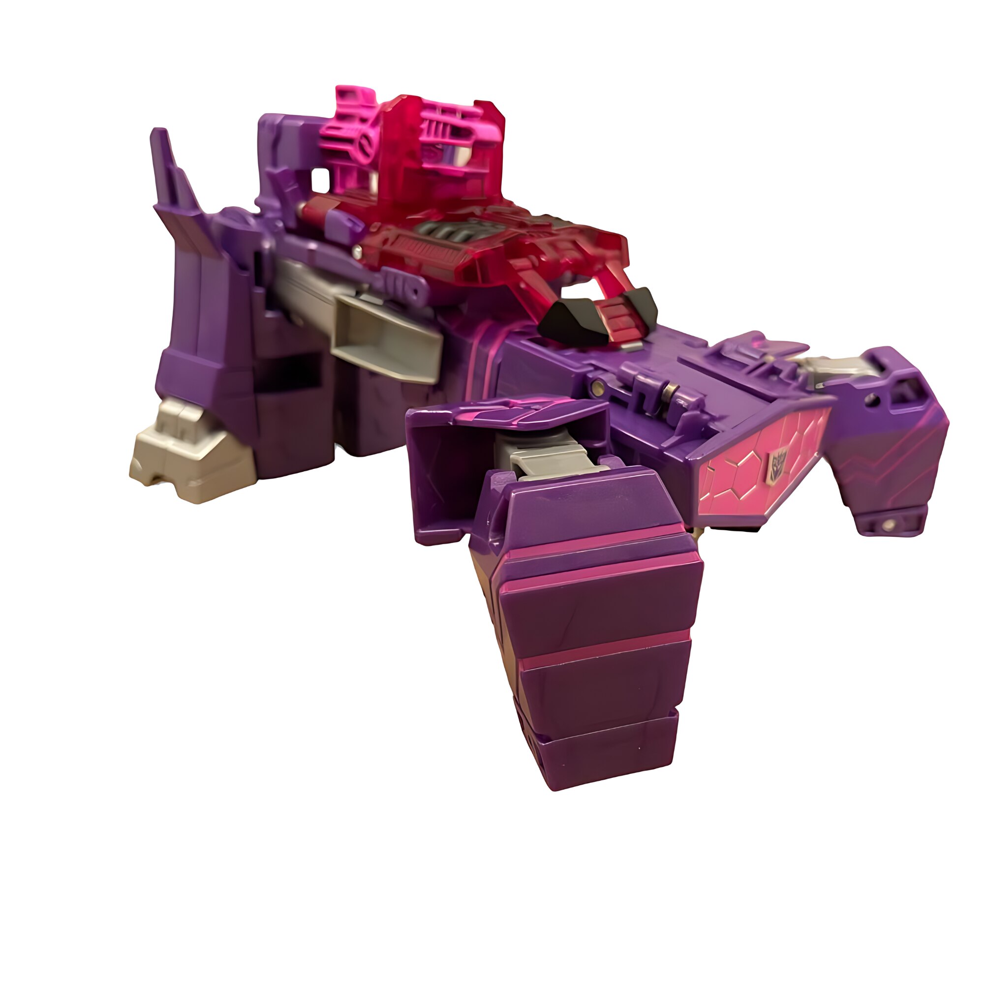 Akciófigura, Transformers Cyberverse, Shockwave, Energiapáncél, méret