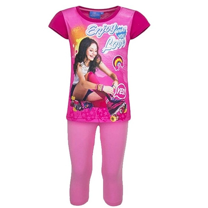Set 2 piese, Soy Luna, roz, Enjoy love-4 ani