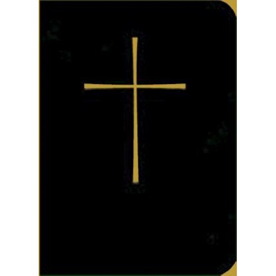 Book of Common Prayer Hymnal Combination Leather Black,