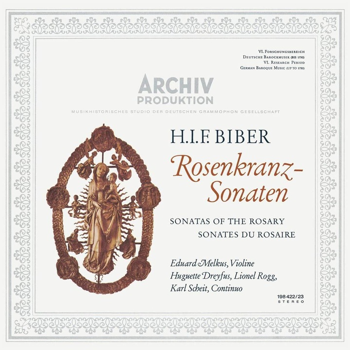 H.I.F. Biber - Rosenkranz-Sonaten / Sonatas Of The Rosary (2LP)