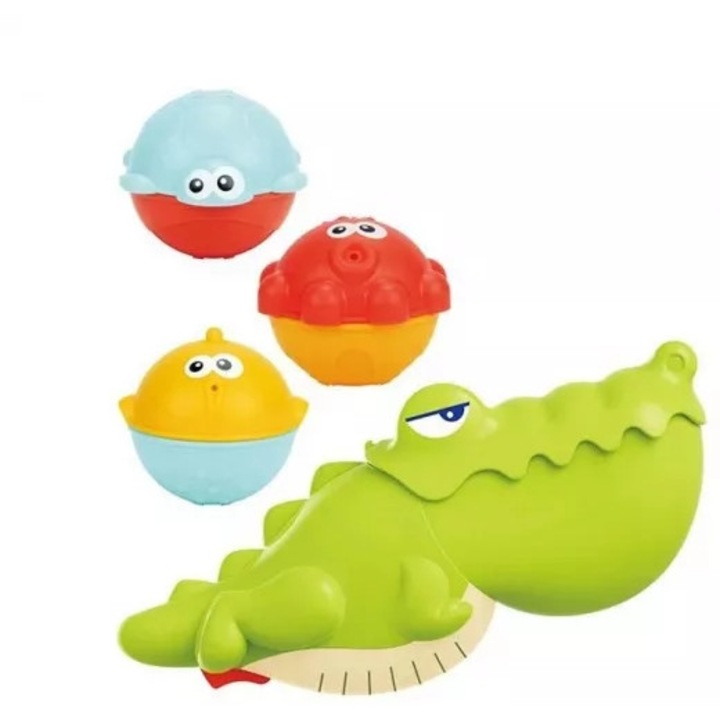 Vidám fürdőjáték Krokodilszáj, 22 cm, Avaleea