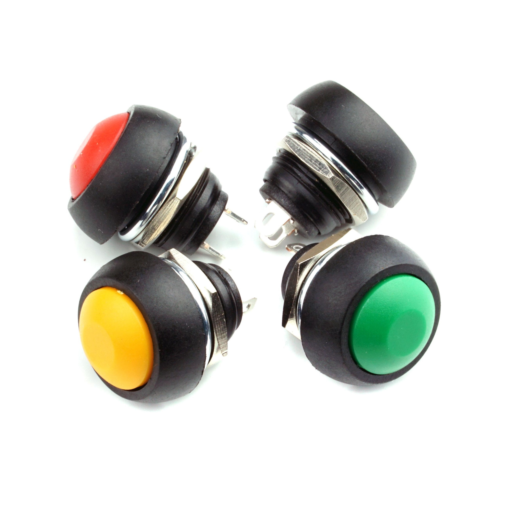 BS-33B M12 monostabil pillanatnyi nyomógomb M12 - eMAG.hu