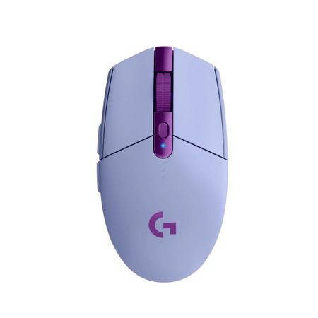 Mouse gaming wireless, Logitech, USB, 12000 DPI, 6 butoane, Mov - eMAG.ro