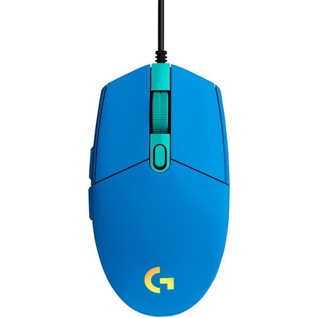Mouse gaming, Logitech, USB, 8000 DPI, Iluminare LED, 6 butoane ...