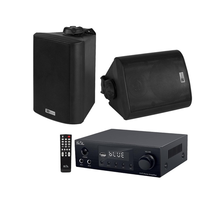 Pachet receiver cu boxe aplicate Ambient 8