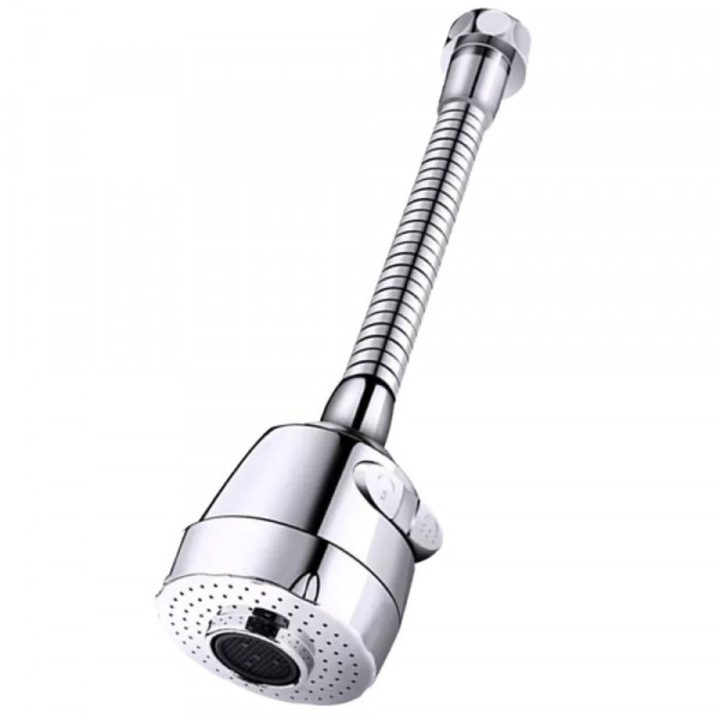 Тръба за смесител, Филтриране, 3 режима на регулиране на струята, ABS и неръждаема стомана