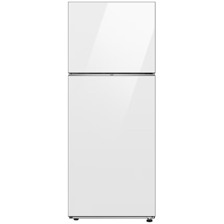 Хладилник с 2 врати Samsung BeSpoke RT42CB662412EO, 415 л, No Frost, All Around Cooling, AI Energy, WiFi, Клас E, H 178.5 см, Бяло стъкло