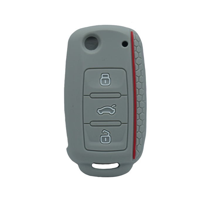 Калъф, спортен модел, VW Passat B5.5, Golf 4,5,6, Bora, Jetta, Polo, Tiguan, Skoda Fabia, Octavia, Superb, Seat Altea, Leon, Ibiza, светло сив