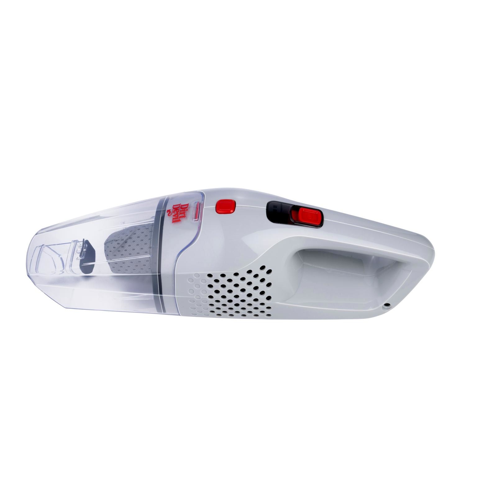 Aspiratorul vertical fara fir 2in1 Dirt Devil DD9007, 105W, 0.5l, 2 viteze, autonomie 38min, Alb