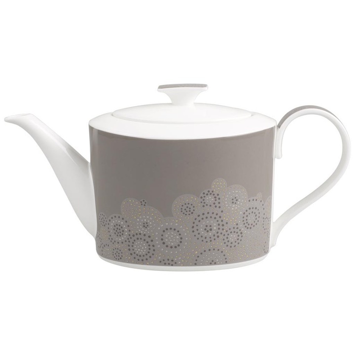 Ceainic 1.2 l, Modern grace grey, portelan, Villeroy&Boch- 481926