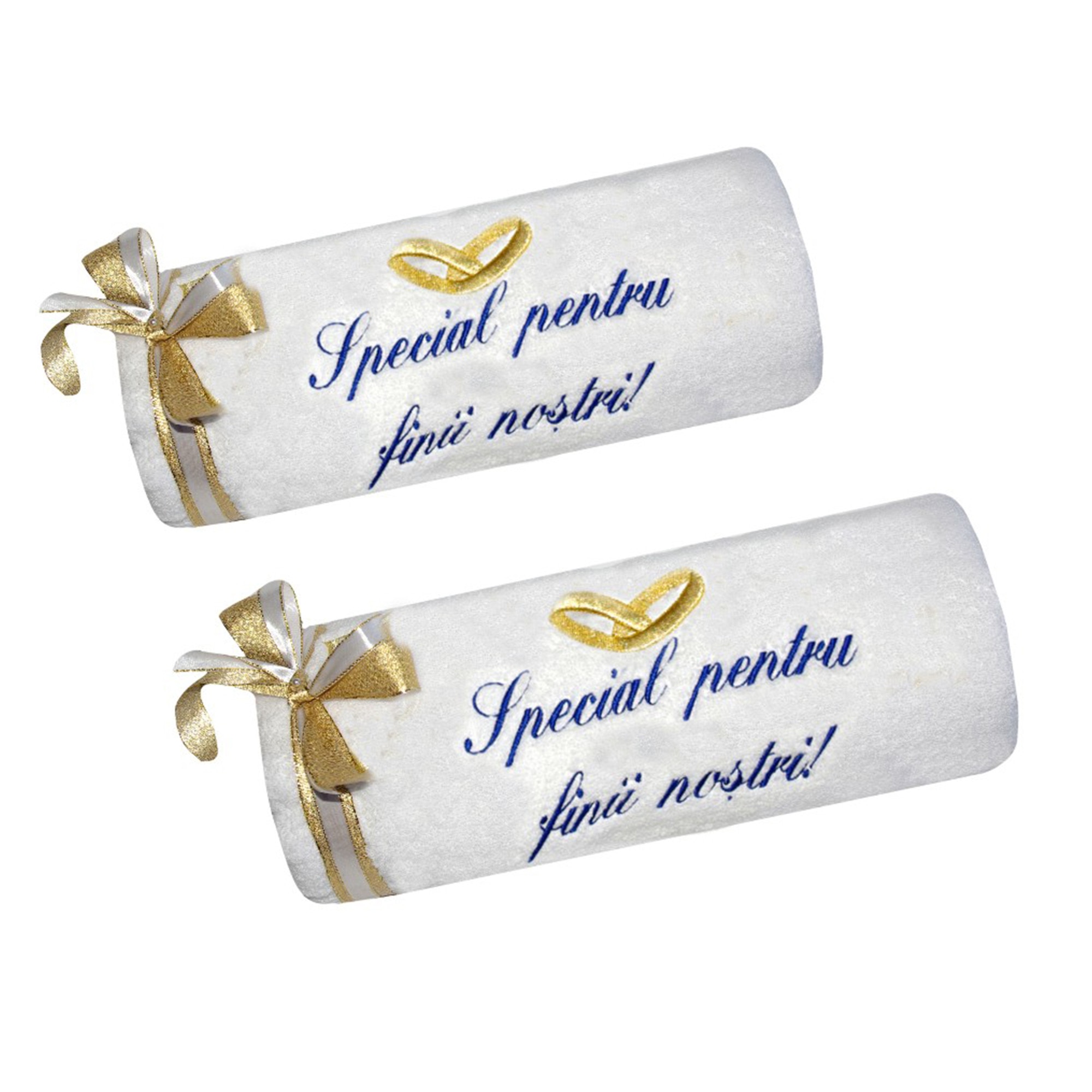 Set prosoape brodate pentru fini