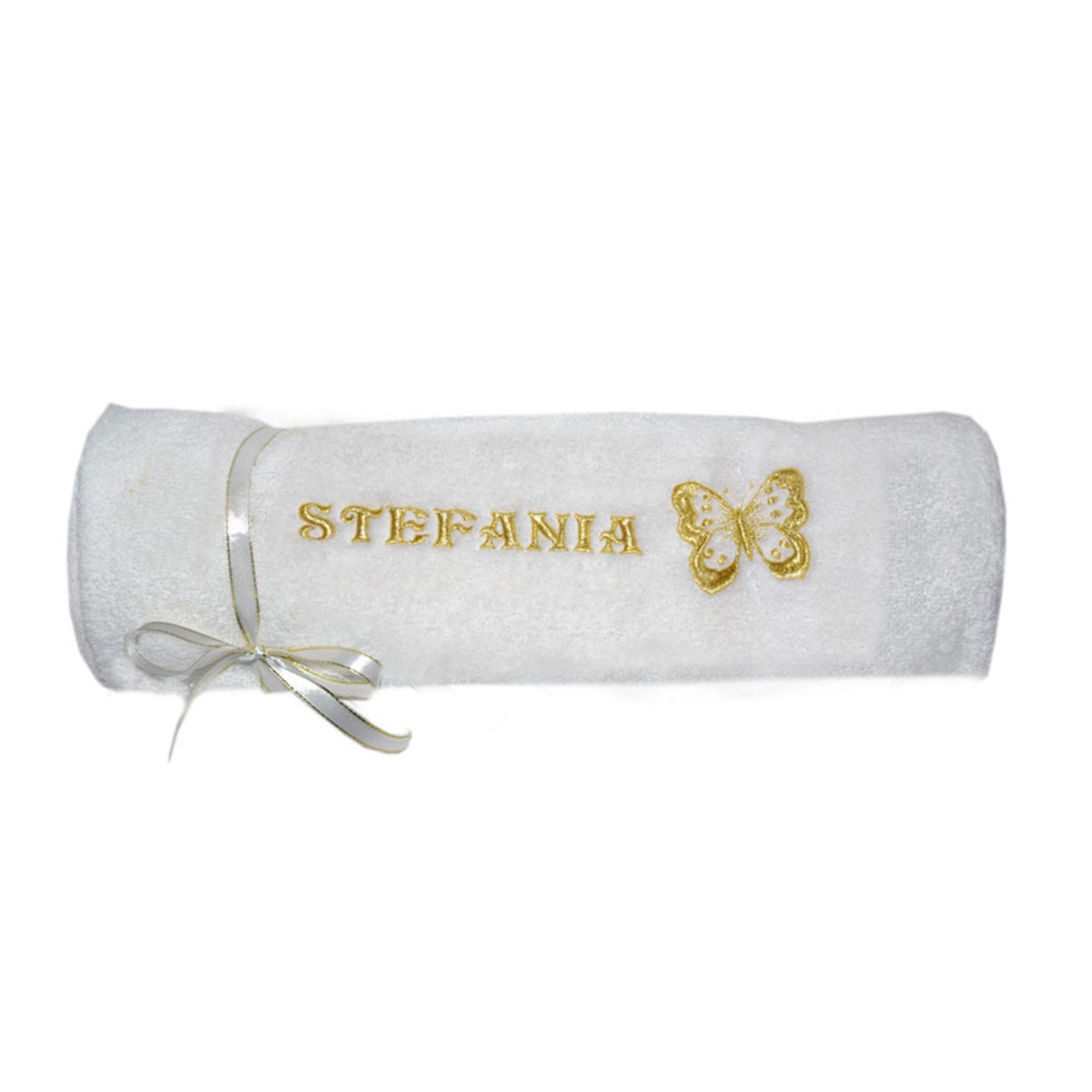 Prosop Brodat cu fluturas