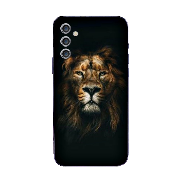Husa pentru Samsung Galaxy A14 5G din Silicon model Leu Regele Junglei - 2
