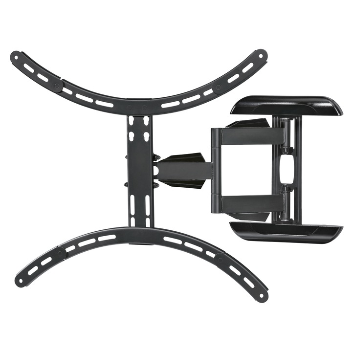 Стенна стойка за TV Hama Full Motion 118620, регулируема, 37"-65", 35 кг, Черна