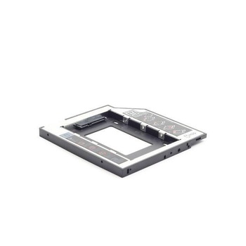 Adaptor HDD Caddy Gembird HDD/SSD, pentru unitati optice de tipul 12.7 mm Adaptor HDD Caddy Gembird HDD/SSD, pentru unitati optice de tipul 12.7 mm
