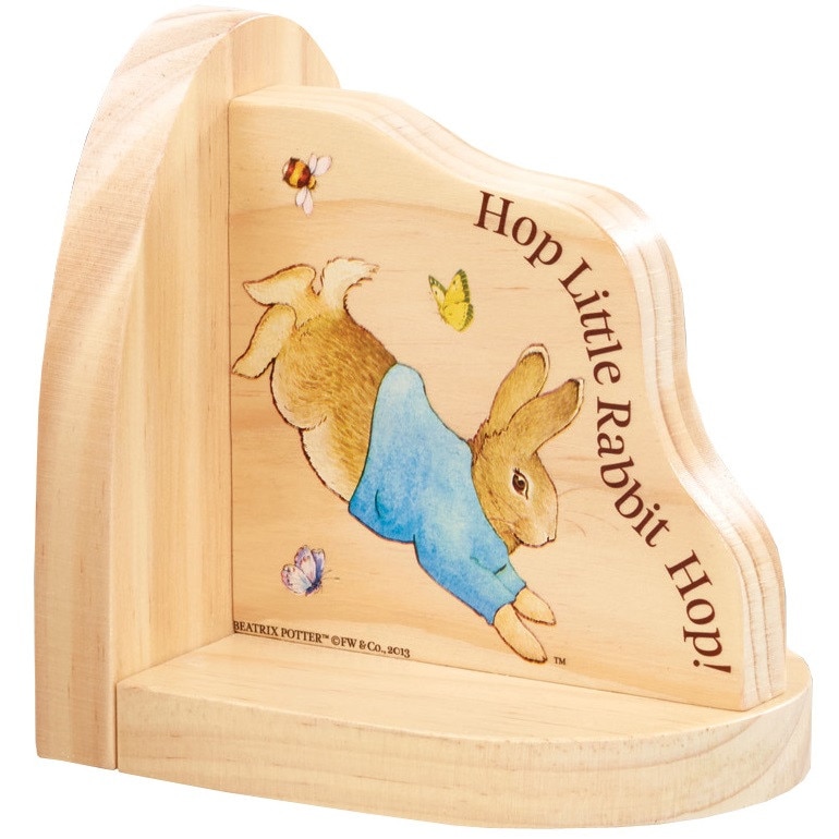 Suport din lemn pentru carti, Peter Rabbit