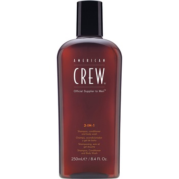 Sampon 3 in 1 American Crew, Barbati, 250 ml Sampon 3 in 1 American Crew, Barbati, 250 ml