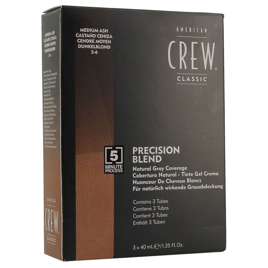 Nuantator American Crew Precision Blend Medium Ash, 40 ml