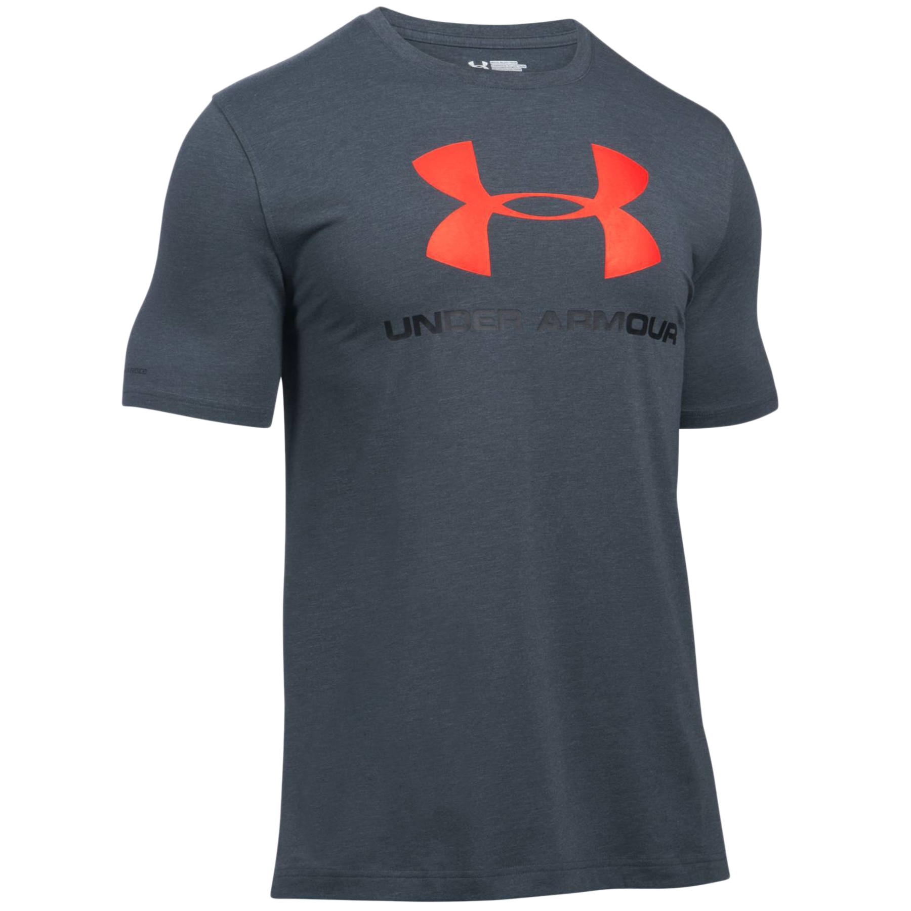 Tricou Under Armour CC Sportstyle, pentru barbati, Grey/Orange, XL