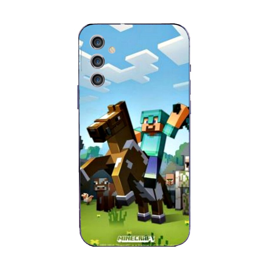 Husa pentru Samsung Galaxy A14 5G din Silicon model Minecraft World - 3 -  eMAG.ro