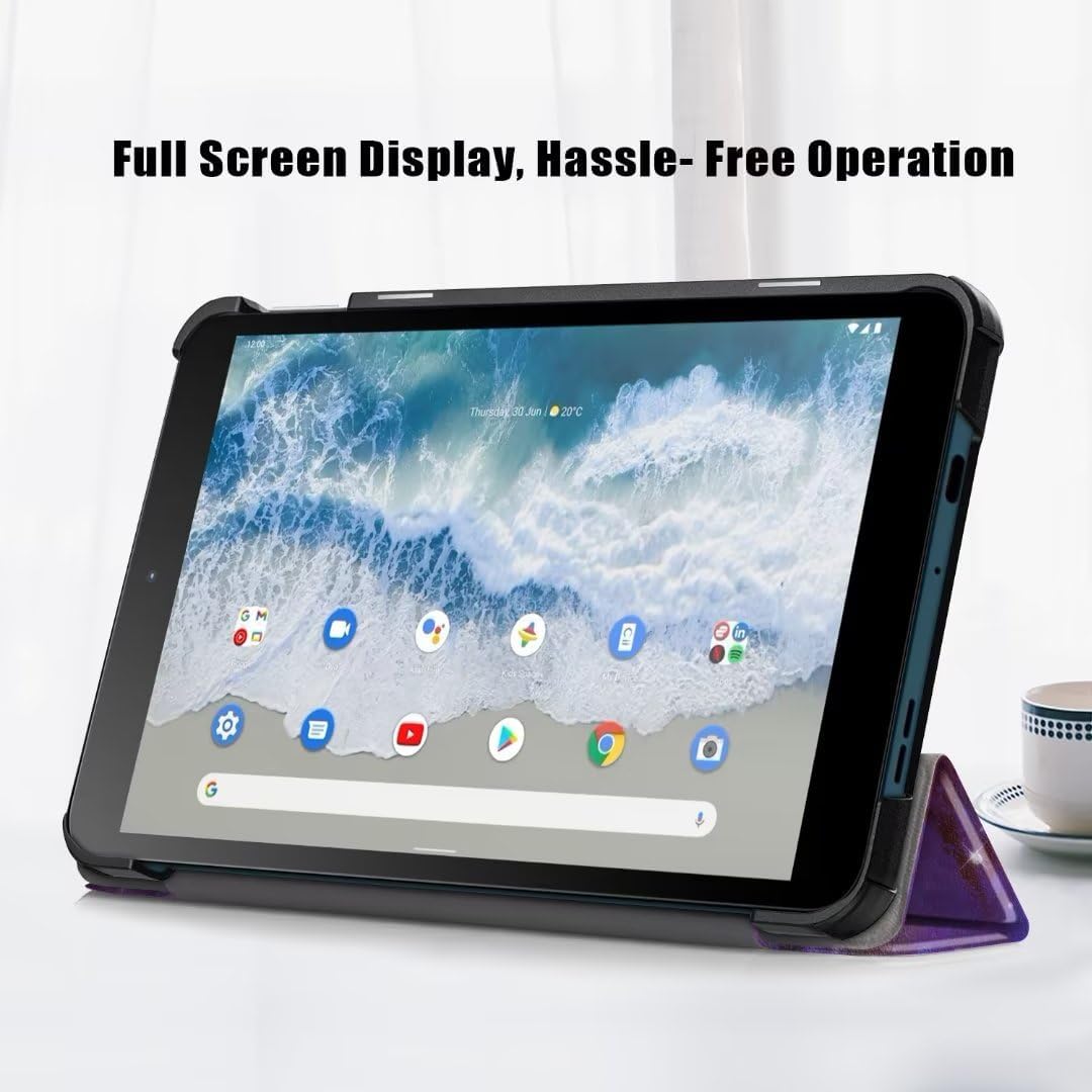 Husa Slim Sigloo, Smart Cover, Trifold, pentru tableta Xiaomi RedMI Pad 10.6,10.6 inch, model Graffity