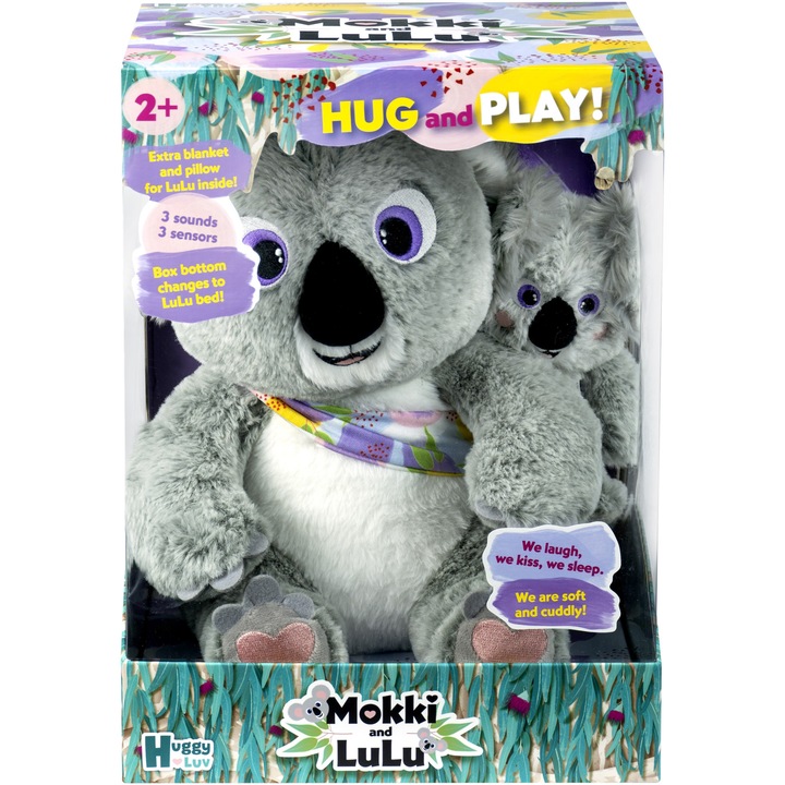 TM Toys Interaktív plüss koala - Mokki & Lulu