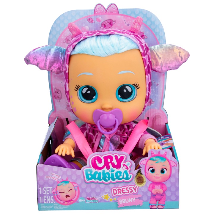 Кукла Cry Babies Dressy Doll - Bruny Doll
