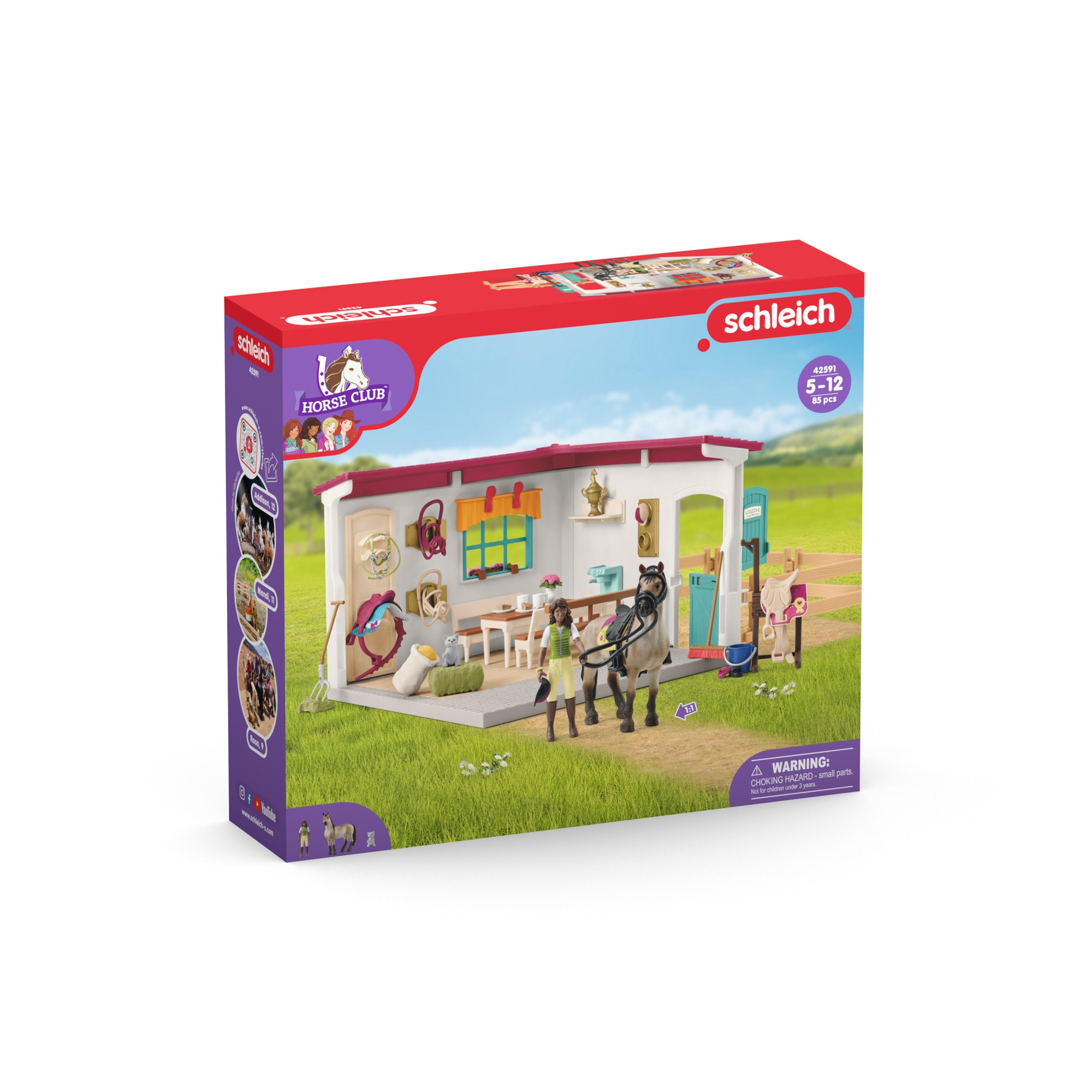 Set de joaca Schleich, Horse Club, Extensie camera - eMAG.ro