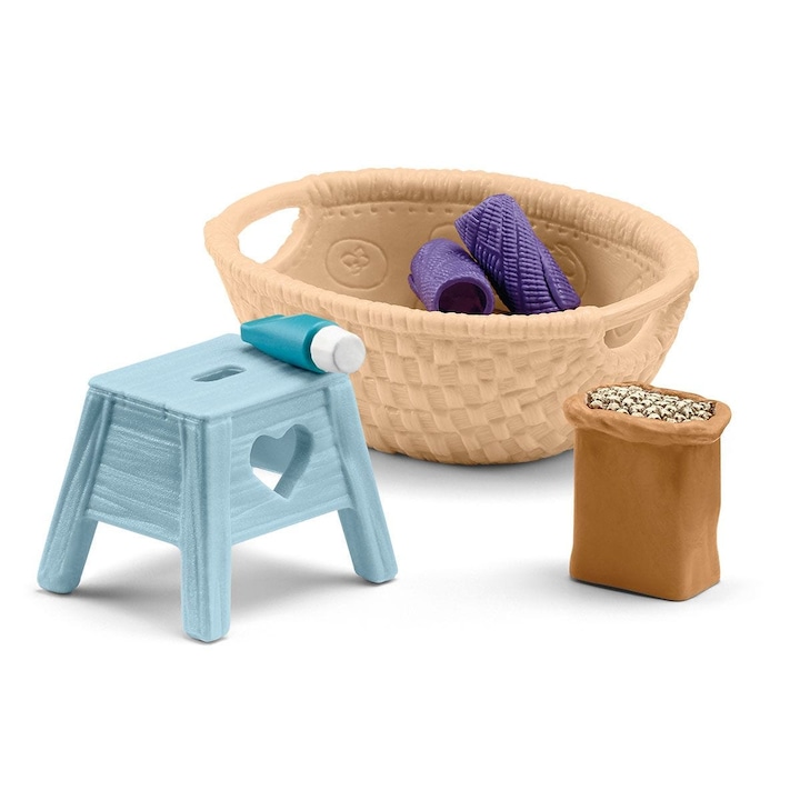 Accesorii Schleich Horse Club - Pentru ingrijirea cailor