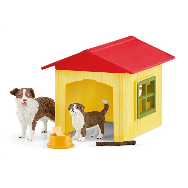 Schleich Farm World 42573 Barátságos kutyaház