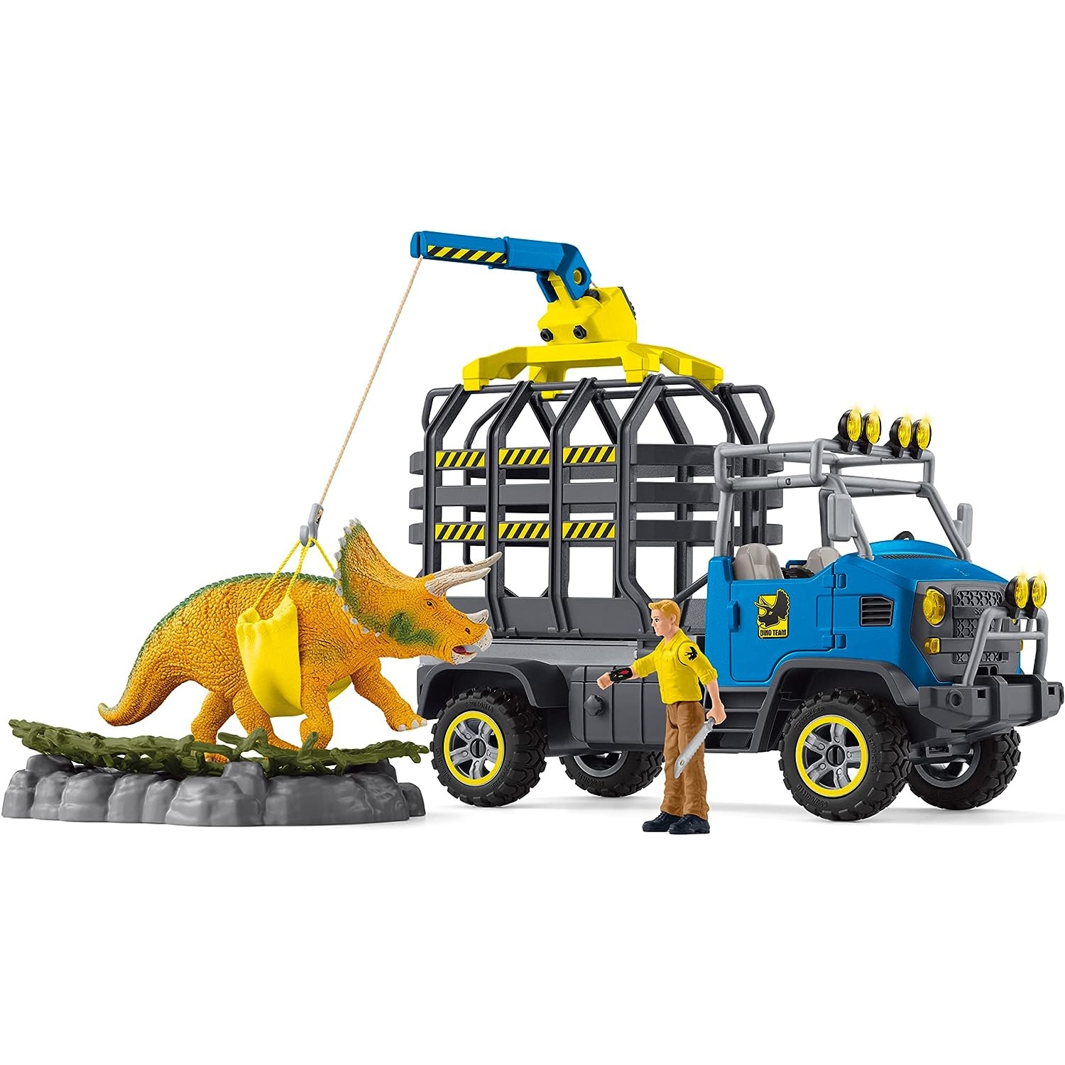 Комплект за игра Schleich, Dinosaurs, Dino Truck - eMAG.bg