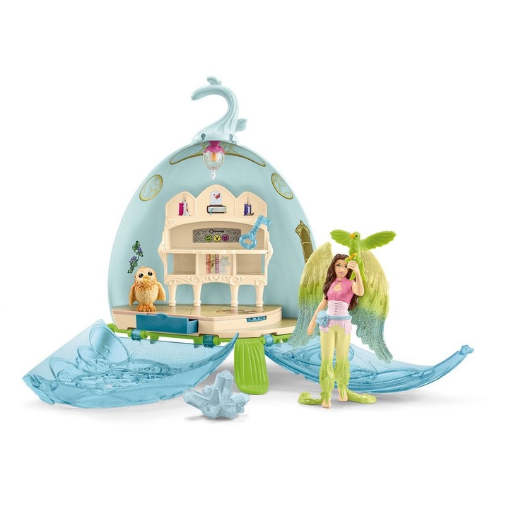 Schleich Bayala 42527 Misztikus virág könyvtár
