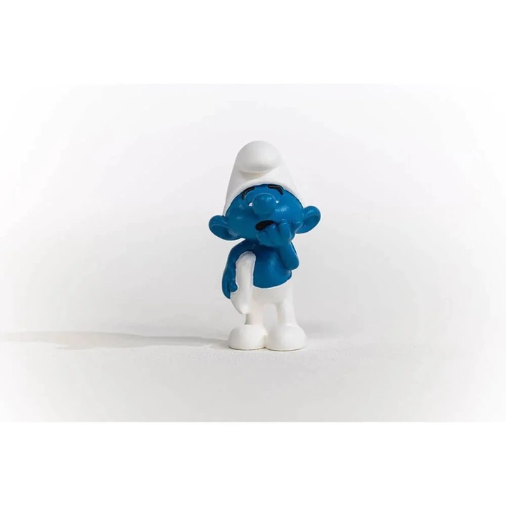 Schtroumpf paresseux Schleich occasion - Destination figurines