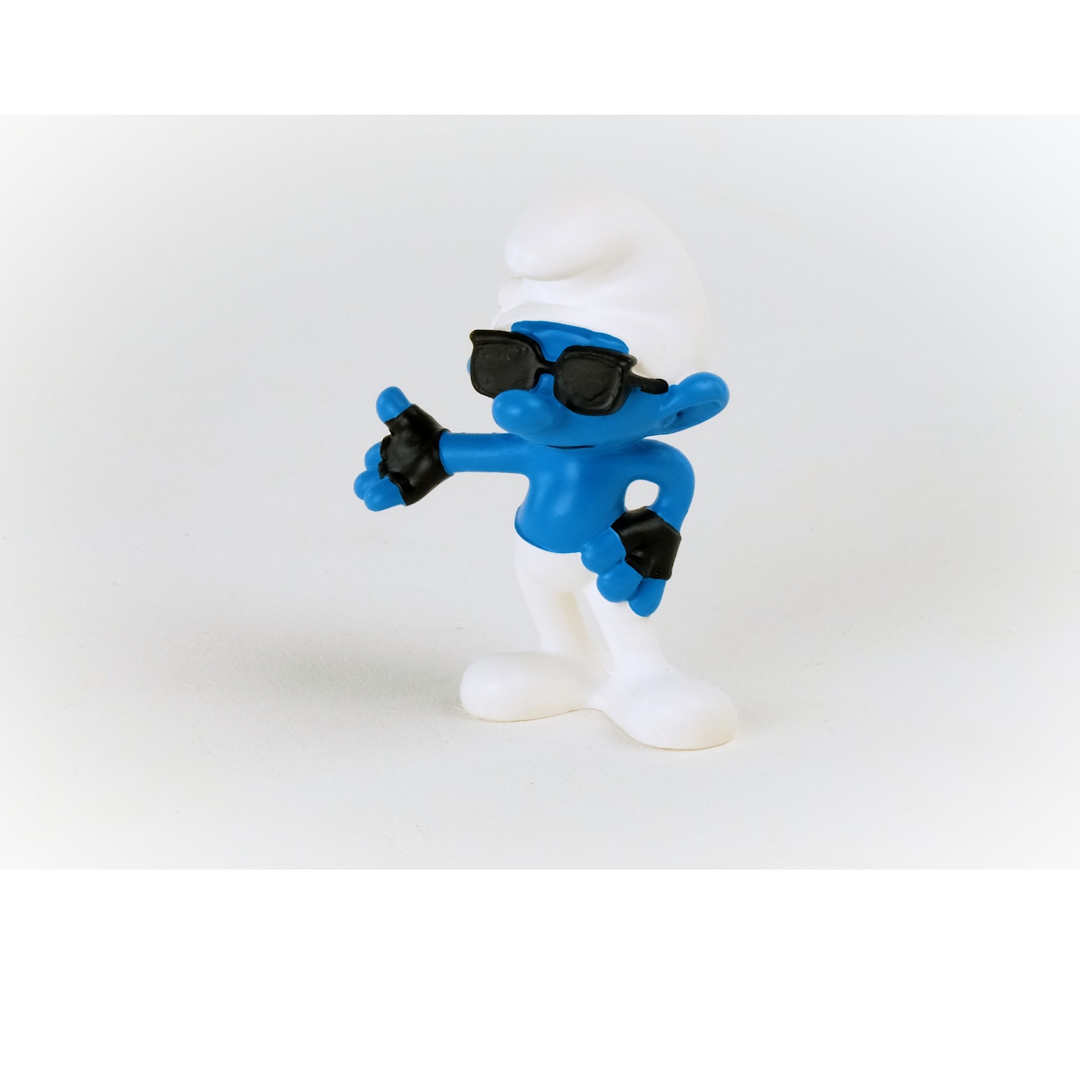 Figurine Grand Schtroumpf Schleich - 20814 - Bleu - Collection Smurfs - Sculptée Main